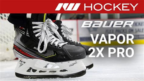 Bauer Vapor 2x Pro Skate On Ice Review Youtube