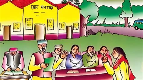 Share More Than 207 Cartoon Gram Panchayat Drawing Best