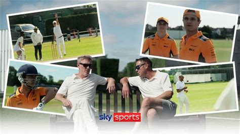 Racing for the Ashes: Norris and Piastri take on Ashes-inspired cricket match | Video | Watch TV ...