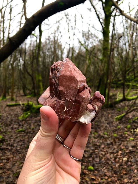 Natural Hematoid Quartz Red Crystal Raw Large Fire Quartz Specularite