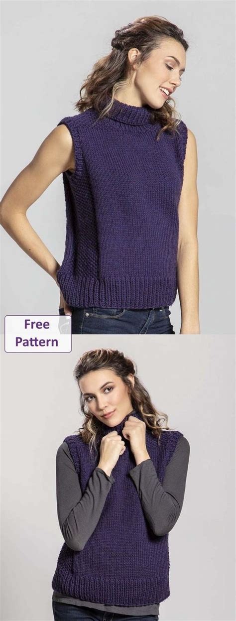 Free Knitting Pattern For A Vest Top Citadel Knit Vest Pattern Free