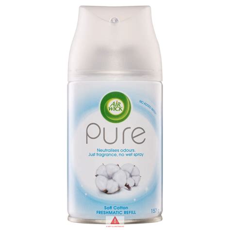 Air Wick Fresh Matic illatosító ut 250ml Pure Soft Cotton