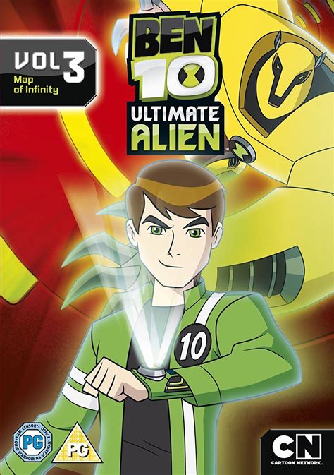 Ben 10 Ultimate Alien Volume 3 Edizione Regno Unito Reino Unido