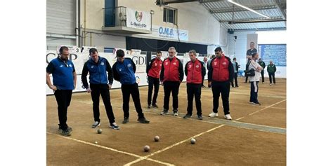 BOULES LIGUE M1 À Saint Michel et La Motte Servolex de jouer