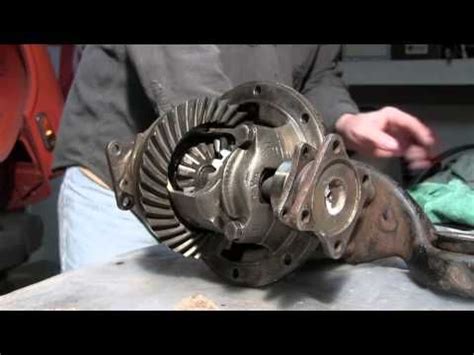 Part Triumph Spitfire Differential Removal Opening Repair