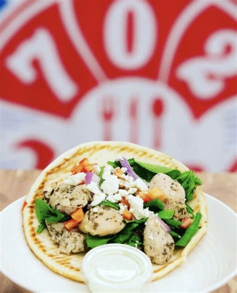 Grilled Chicken Sandwich Gyro - 702 PREP