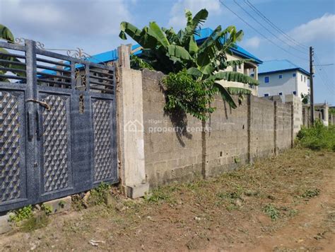 For Sale A Full Plot Of Land Fenced And Gated Behind Technical