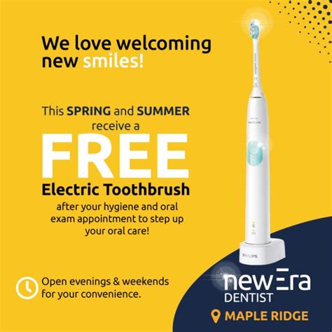 Claim Your Free Electric Toothbrush New Era Dentist