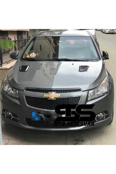 Sts Oto Aksesuar Chevrolet Cruze Uyumlu Piano Black Kaput St