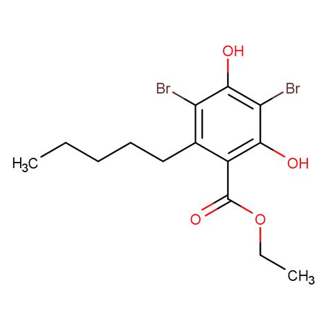 Benzoic Acid Dibromo Dihydroxy Pentyl Ethyl Ester