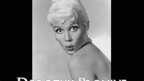 Movie Legends Dorothy Provine Old Hollywood Star Actress Dorothy