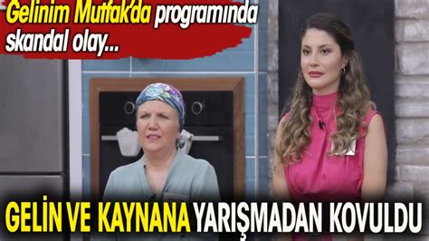 Gelin ve kaynana Gelinim Mutfak da yarışmasından kovuldu