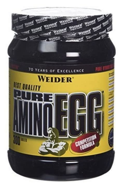 Weider Pure Amino Egg 300 Tablets Protein Source AlfaFit Cz