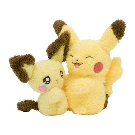 全新有牌 公仔 禮物 Pokemon Pikachu Pichu Plush 寵物小精靈 精靈寶可夢 比卡超 皮卡丘 比超 公仔 比卡超