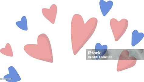 Hand Drawn Heart Is Floating Illustration Stock Illustration Download