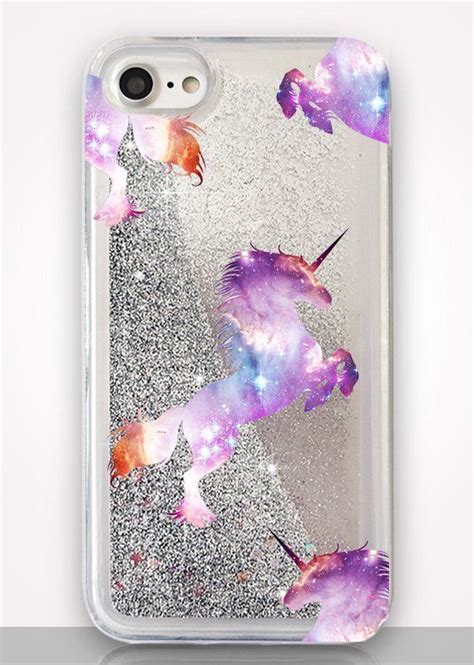 Unicorn Glitter Clear Phone Case Unicorn Phone Case Unicorn And Glitter Clear Phone Case