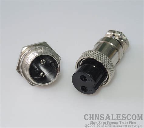 5 Sets Aviation Plug Male Female Panel Metal Wire Connector 2 Pins 16mm Gx16 2p 191229223568 Ebay