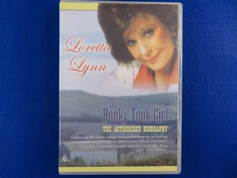 LORETTA LYNN HONKY Tonk Girl The Authorised Biography DVD Region 4