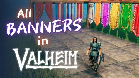 All Banners In Valheim Recipes To Craft Them YouTube