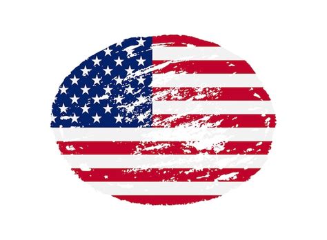 Premium Vector Grunge United States Flag Symbol