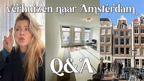 Ik Ga Samenwonen In Amsterdam Julia Van Rijn Youtube