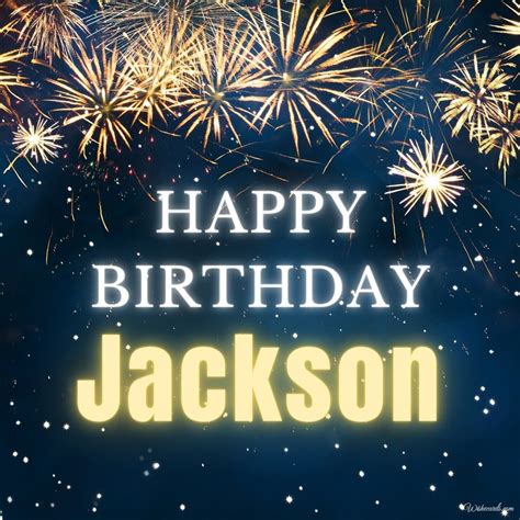 Happy Birthday Ecard For Jackson