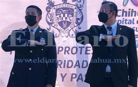 Rinde Protesta Julio C Sar Salas Como Jefe De La Municipal En Chihuahua