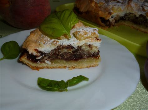 Ciasto Pleśniak z dżemem wiśniowym PrzyslijPrzepis pl