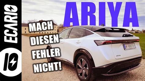 Nissan ARIYA DAS solltest du wissen übers neue E Auto YouTube