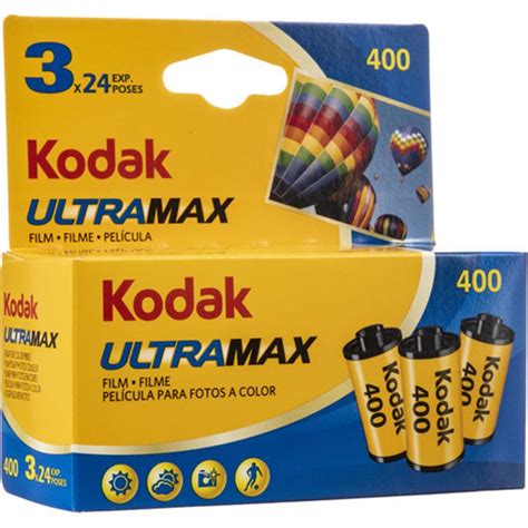 Kodak GC UltraMax 400 Color Negative Film 35mm Roll Film 24 Exposures