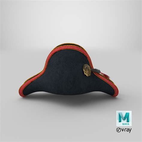 Bicorn Hat 3D Model $29 - .max .ma .unitypackage .upk - Free3D