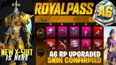 A Royal Pass To Rp Rewards Free Upgradable Skin Rp Set