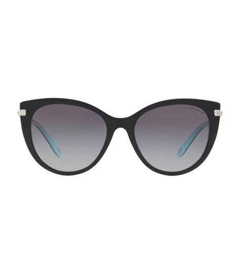 Womens Tiffany And Co Black Havana Cat Eye Sunglasses Harrods {countrycode}