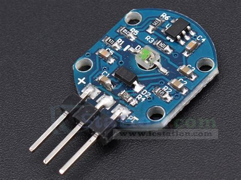 ICStation Heartbeat Sensor Pulse Sensor Heart Rate Sensor Module For