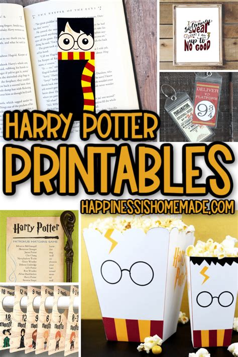 Printable Harry Potter Party