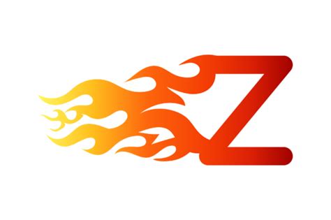 Z Letter In Fire