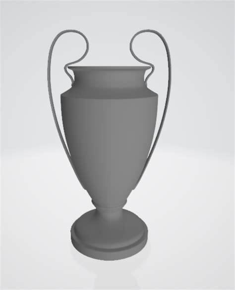 Fichier Stl Troph E De La Ligue Des Champions Design Pour Imprimante