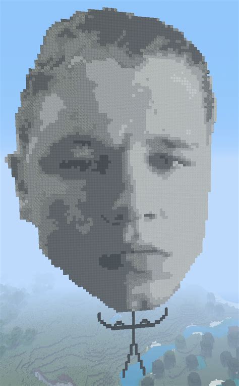 Minecraft Pixel Art Made By Fakeuniform Minecraft Pixel Art Antonio