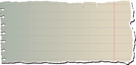 Vector Notes Torn Paper Old Note Paper Png Free Transparent Png