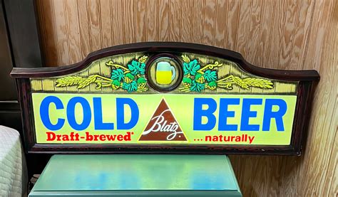 1974 ‘Blatz Beer’ Lighted Sign | Pierce Vintage Co.