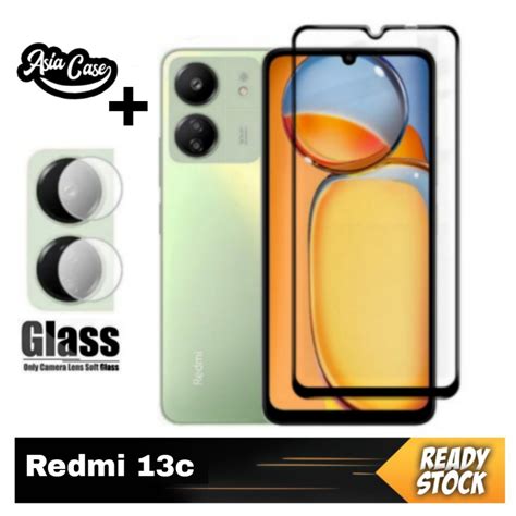 Jual Paket In Tempered Glass Full Layar Xiaomi Redmi C Free