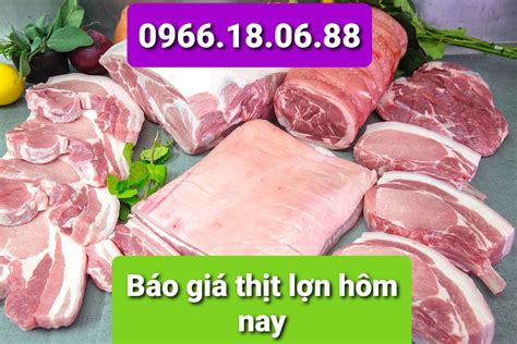 Bảng giá thịt heo đông lạnh nhập khẩu hôm nay