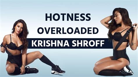 Krishna Shroff Hot Looks Take A Look At Sultry And Sensuous Looks Of Krishna Shroff That Set