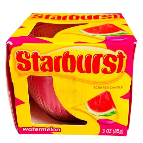 Starburst Scented Candle Watermelon Candy Funhouse Candy Funhouse Ca