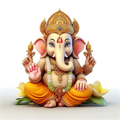 Premium Ai Image Lord Ganesh Cute