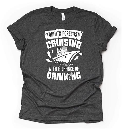 Amazon Cruise T Shirt Cruising Shirt Cruising With A Chance Of