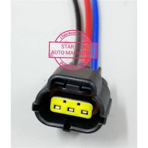 Perodua Myvi 1 0 Kelisa Kenari Viva Map Sensor Socket 3pin Shopee