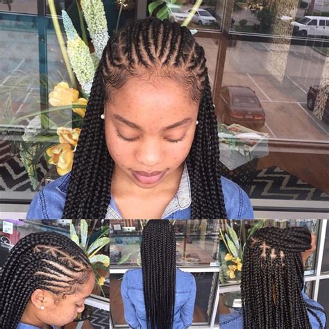 Cornrows and Box braids. #houston #houstonhair #houstonhairstylist # ...