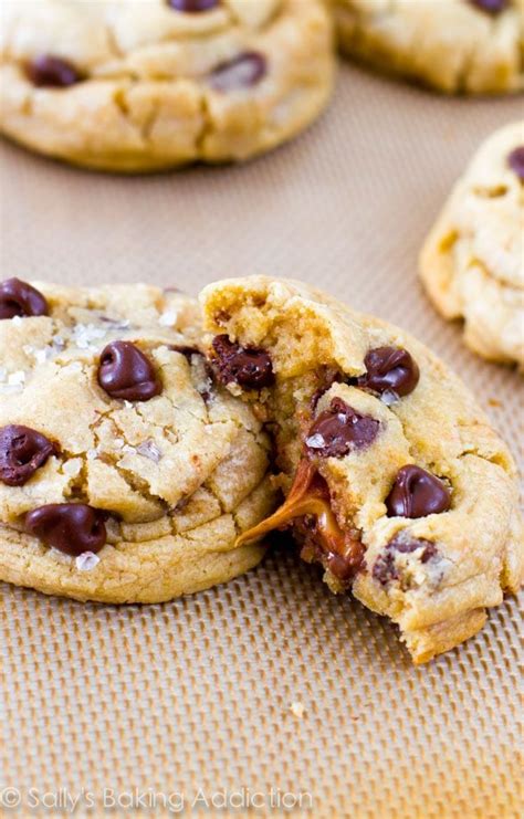 Salted Caramel Chocolate Chip Cookies Sallys Baking Addiction