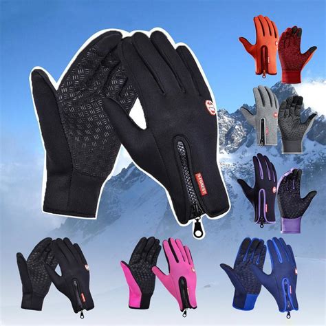 Warm Thermal Gloves Cycling Running Driving Gloves – reshline